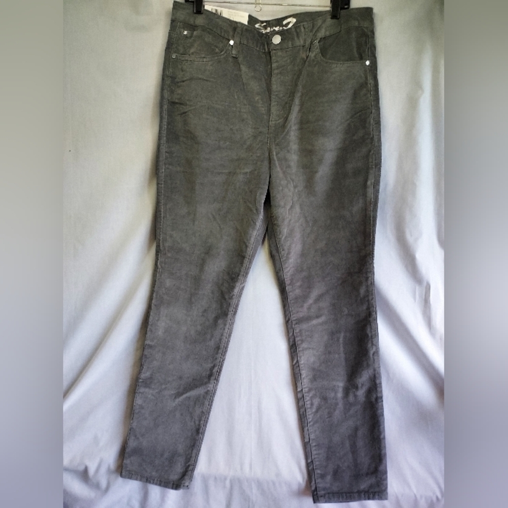 NWT Seven7 ultra high-rise corduroy‎ skinny women's pants